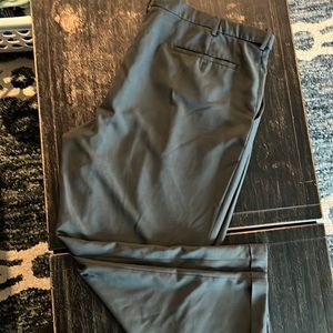 Gray cuffed dress pants, men’s length 30